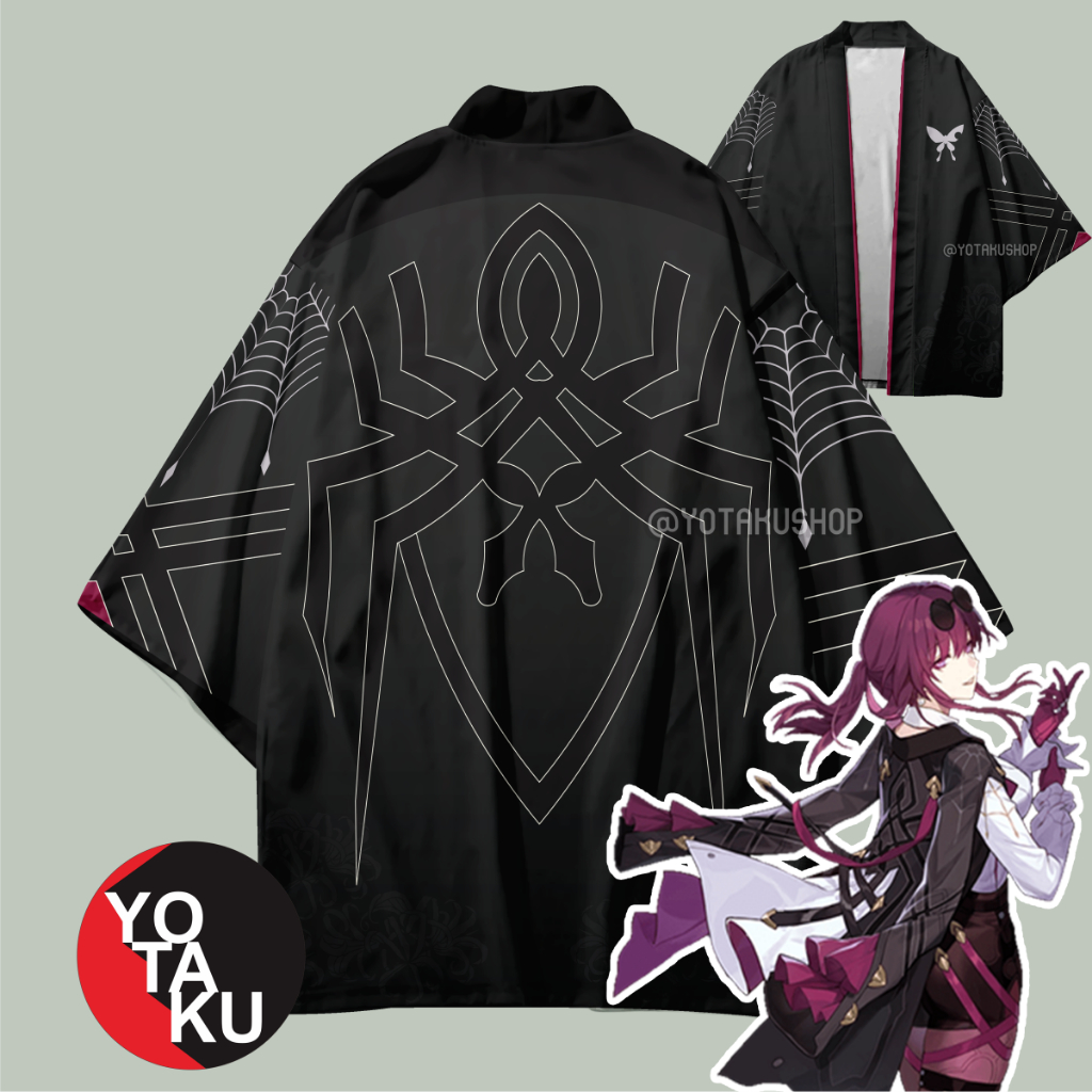 เสื้อสเวตเตอร์ถักฮาโอริอะนิเมะ Honkai Star Rail Kafka ชุดคอสเพลย์ญี่ปุ่น YOTAKUSHOP