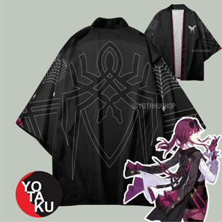 เสื้อคาร์ดิแกนคอสเพลย์ Haori Anime Honkai Star Rail Kafka YOTAKUSHOP สไตล์ญี่ปุ่น