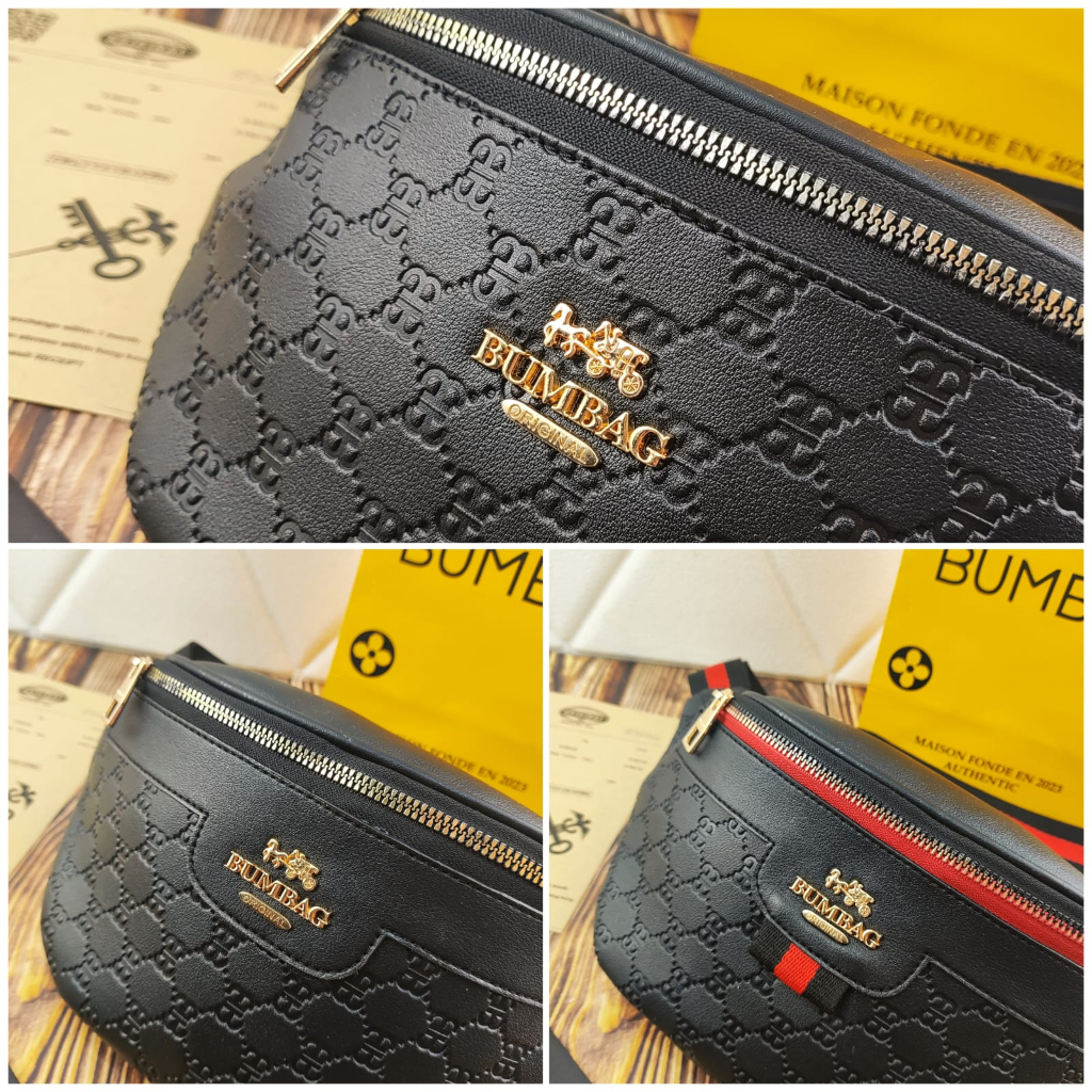 [New Arival] BUMBAG Womens FREE PAPERBAG กระเป๋าคาดเอวแนวทแยง สายปรับได้ความจุขนาดใหญ่ - กระเป๋าคาดเอว FREE PAPERBAG กระเป๋าคาดเอว - กระเป๋าสะพายหนังแท้นําเข้า กระเป๋าคาดเอวผู้ชาย กระเป๋าคาดเอวหนังแท้แบรนด์เนม 191584