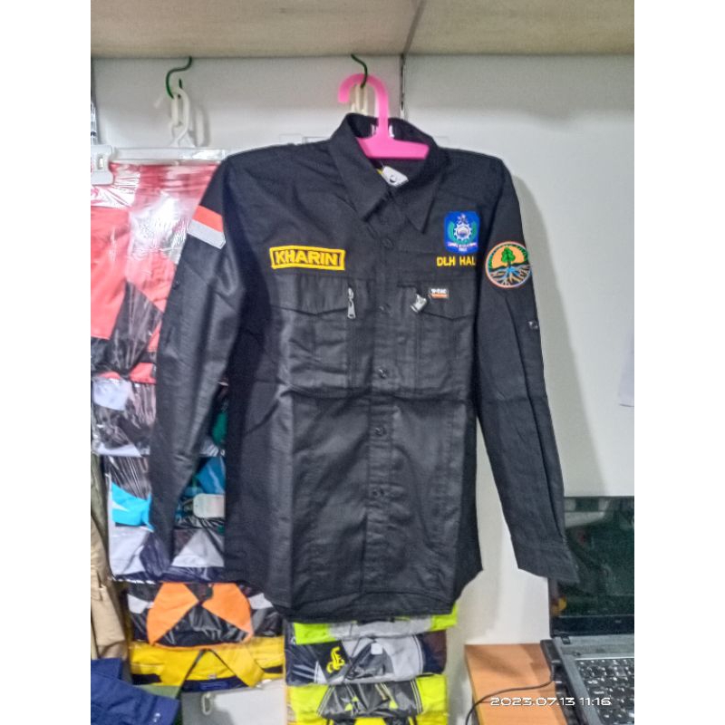 เสื้อ KEMEJA DLH ENVISRONMENTAL SERVICE