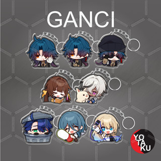 พวงกุญแจอะคริลิค รูปอนิเมะ Ganci Honkai Star Rail Series 6 ใบ สําหรับแชมพู YOTAKUSHOP