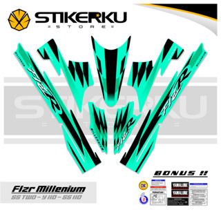 สติกเกอร์ F1ZR 3rd MOTIF STICKER FIZR Z SS TWO Y110 Ss110 สติกเกอร์ ติดตกแต่ง ลิสต์ เสา ไม่ซ้ําใคร เรียบง่าย หลากหลาย คริสตัล FIZR สติกเกอร์