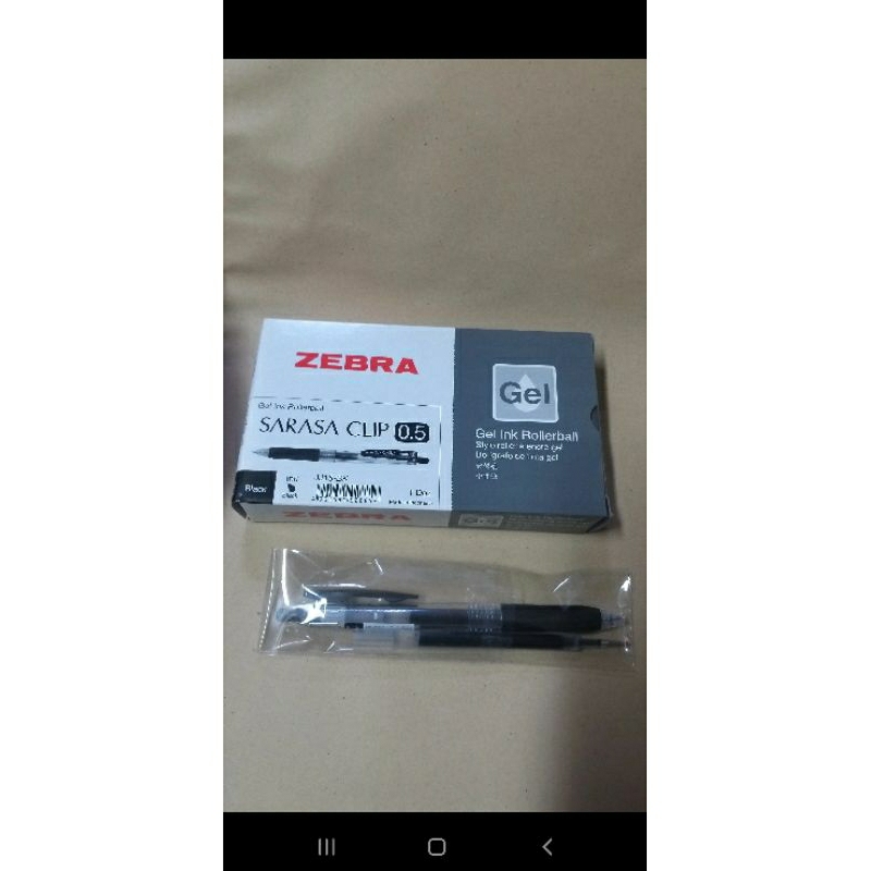 ปากกา Sarasa Black & Blue + รีฟิล / Sarasa 0.5 รีฟิล / Sarasa Refill / ปากกาเจล Sarasa