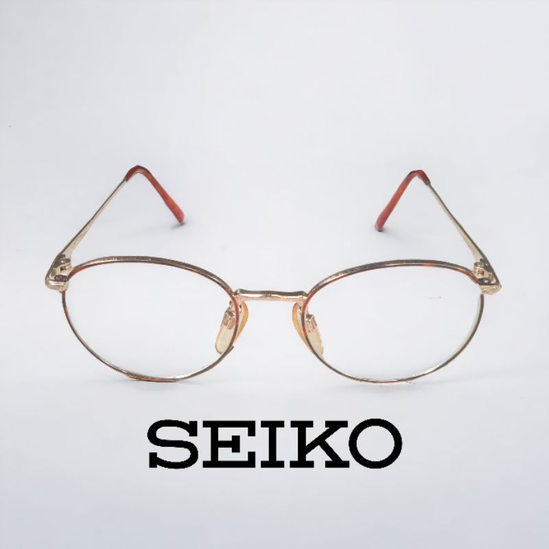 Seiko กรอบแว่นตา ไทเทเนียมบริสุทธิ์