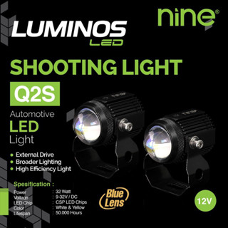 Luminos Q2S เลนส์สีฟ้า 32 วัตต์ ไฟเลเซอร์ สําหรับถ่ายภาพ