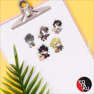 สติกเกอร์ ลายการ์ตูนอนิเมะ Nijisanji EN Luxiem Series 2nd YOTAKUSHOP สําหรับติดตกแต่ง