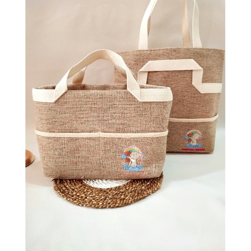 ของที่ระลึก PO 14 วัน Bag 2in1 Custom Canvas