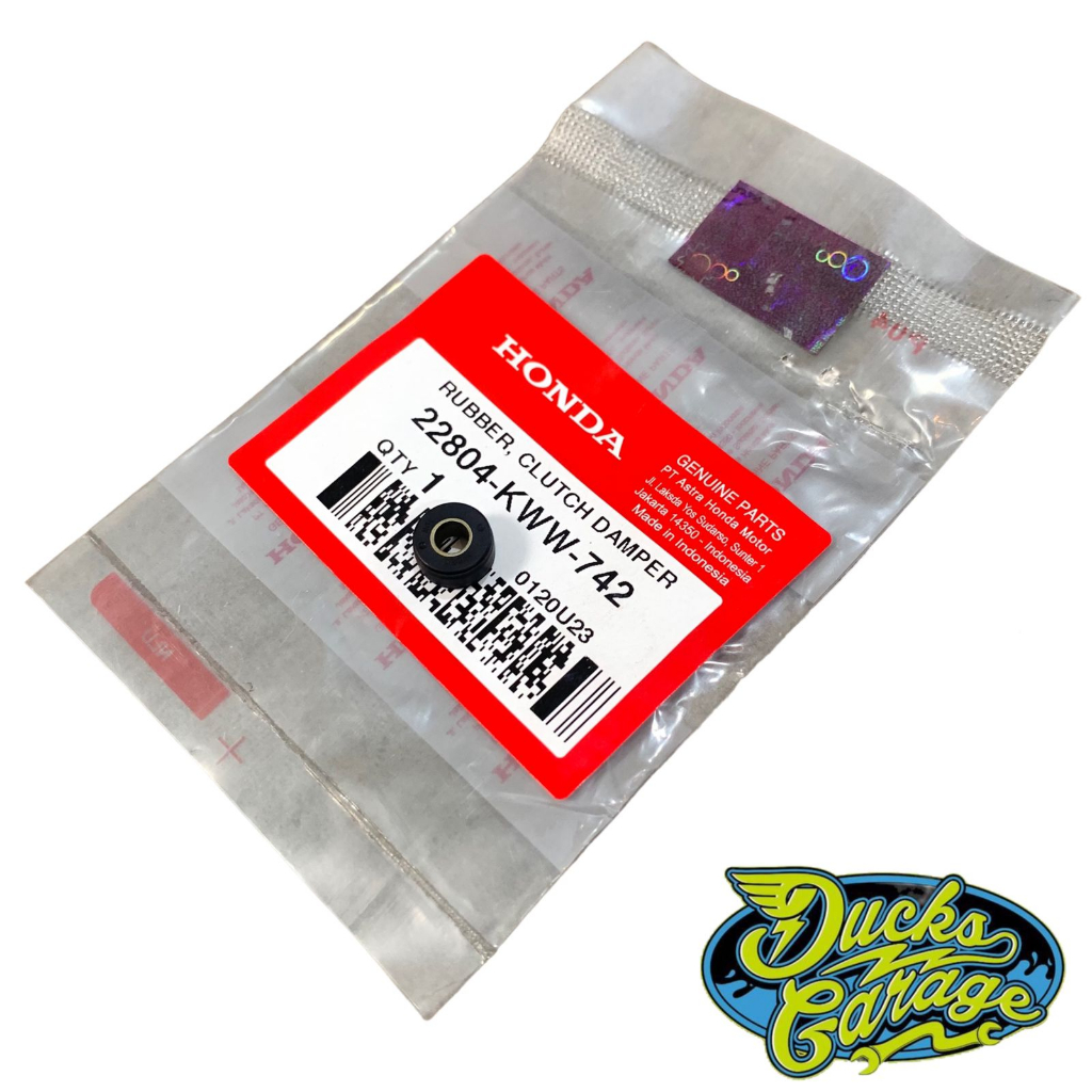 22804-KWW-742 คลัทช์คู่ยาง Honda Beat Scoopy Spacy คาร์บูเรเตอร์ Vario 110 Fi Beat Pop Eco Street Ge