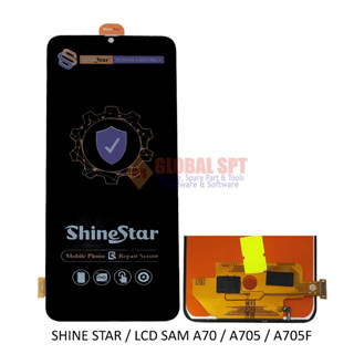 Shine STAR หน้าจอสัมผัส LCD สําหรับ SAMSUNG A70 A705 A705F