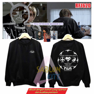 Rfj620 เสื้อกันหนาว ลายศิลปินเกาหลี Taehyung Rainys Days RFJ620+Fotocard