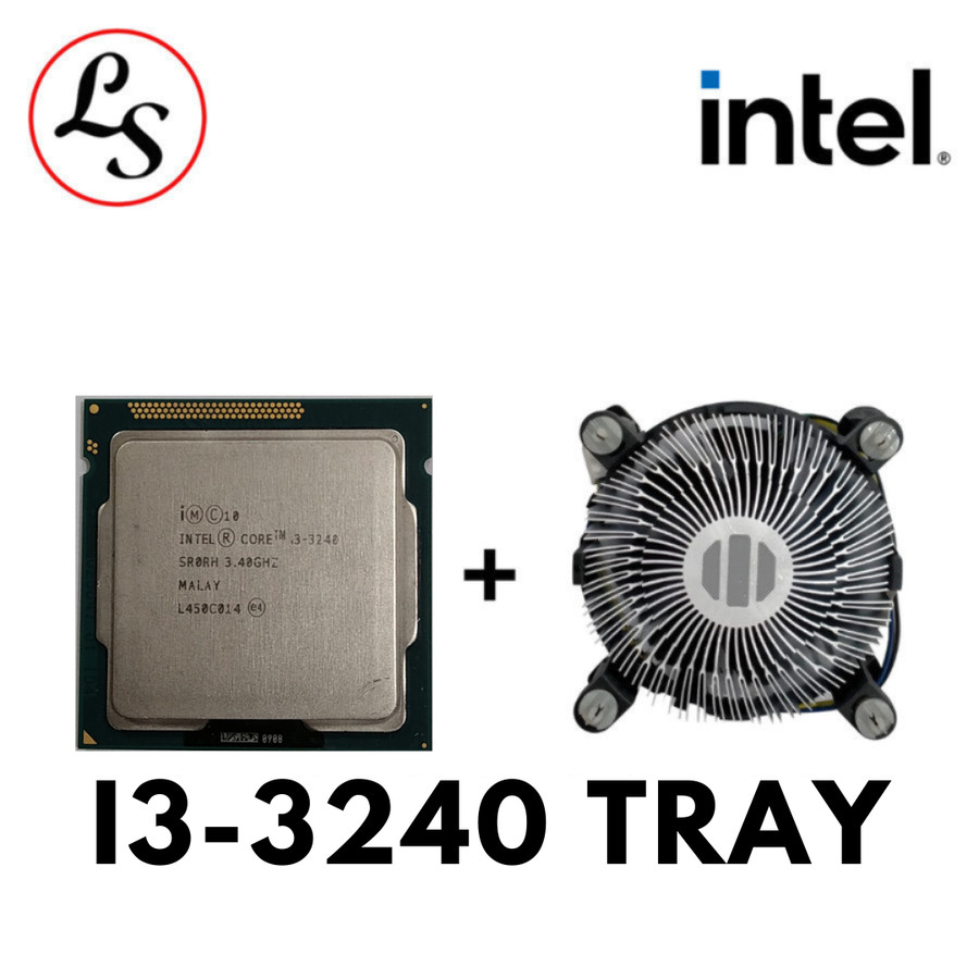 INTEL PROCESSOR i3 - 3240 3.4 GHz Tray socket 1155 Ivy Bridge