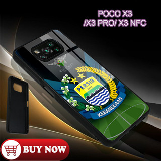 [CS02] เคส Tpu เคลือบเงา สําหรับ XIAOMI POCO X3 | X3 PRO|X3 NFC | Poco X3 GT |Persib Motif HD Pic เคสกลิตเตอร์| เคสร่วมสมัย คุณภาพดี |Xingshop