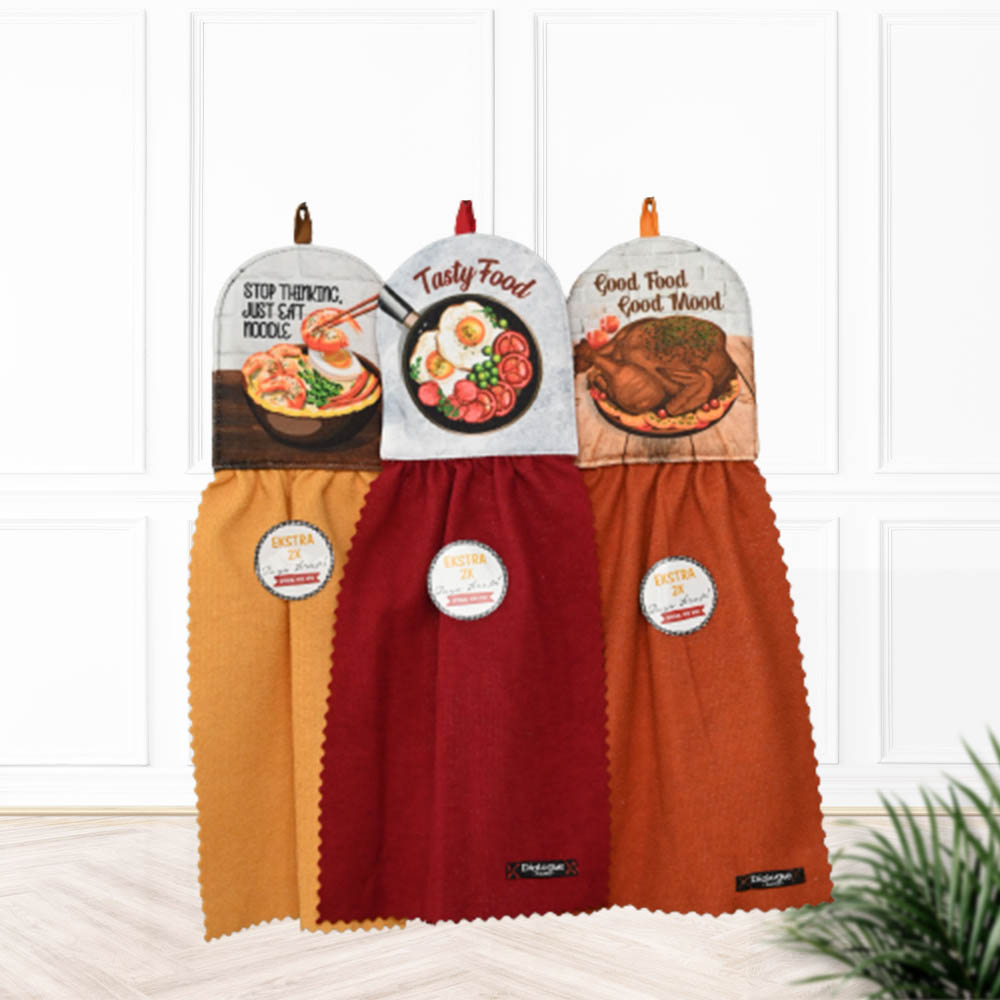 ผ้าเช็ดมือไมโครไฟเบอร์ Sgl Gtg PR Food Series Dialogue Home