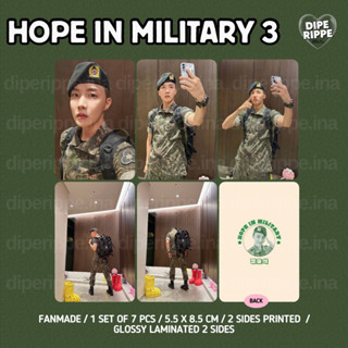 Bts PHOTOCARD - JHOPE MILITARY HOPE HOSEOK