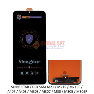 Shine หน้าจอสัมผัส LCD สําหรับ SAMSUNG M21 M215 M215F A407 A40S M30S M307 M30 M305 M305F