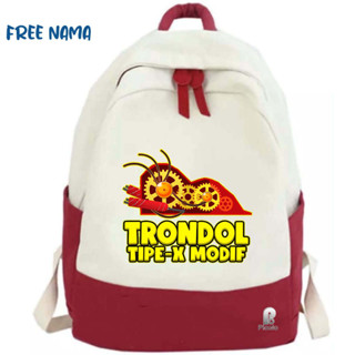 กระเป๋าเป้สะพายหลัง พร้อมเกม MOTIF Type X TRONDOL UNISEX สําหรับเด็กนักเรียน (ฟรีชื่อ)