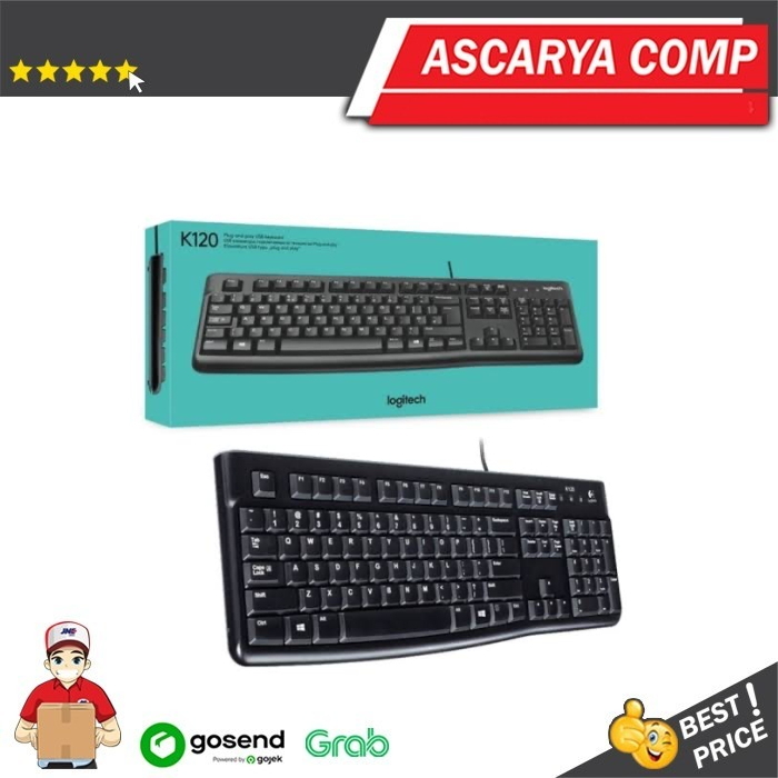 LOGITECH คีย์บอร์ด USB K120