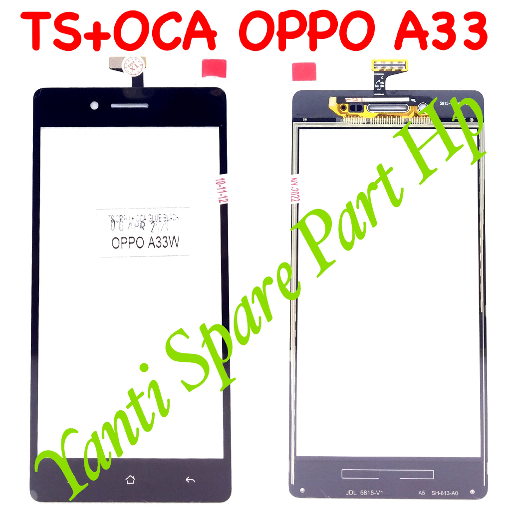 หน้าจอสัมผัส Oppo A33 A33W ต้นฉบับใหม่