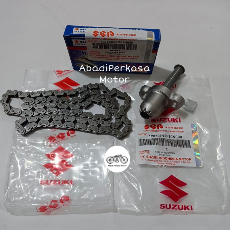 Suzuki Satria Fu 150 ตัวปรับความตึงโซ่ไทม์มิ่ง + แพ็คเกจไทม์มิ่งพันช์