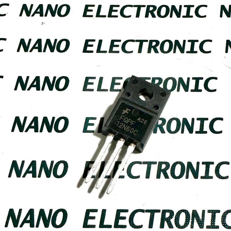 ทรานซิสเตอร์ MOSFET N-Channel FQPF12N60C FQPF12N60 FQPF 12N60 TO-220F