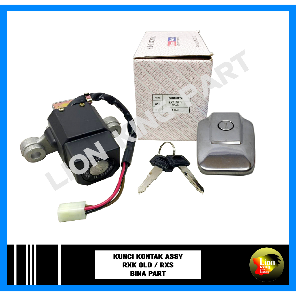 COMPLETE CONTACT KEY RXS RX SPECIAL PLUS TANK CAP BINA PART