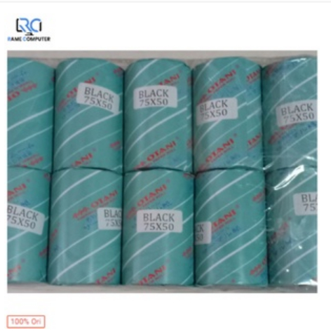 OTANI THERMAL PAPER 75MM X 50MM CASH RECEIPT 75x50 / 75 x 50 - CONTENTTS 10 ม้วน