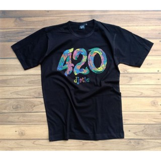 เสื้อยืด Djatie kaos 420 fourtwenty baju