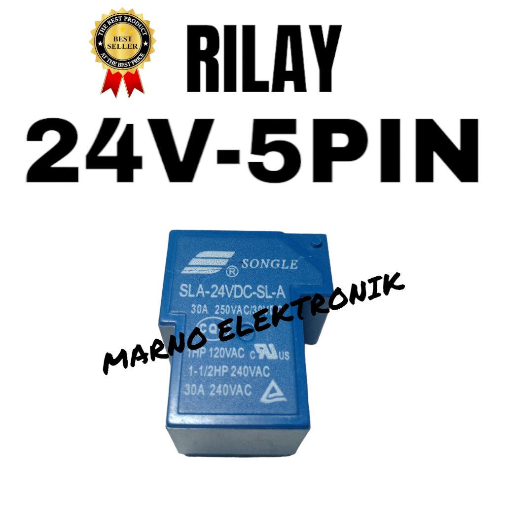 RILAY 24V5PIN 24V-5PIN 24 V 5 PIN ORIGINAL