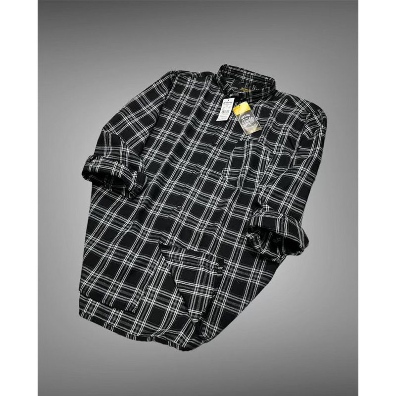 Kemeja Jumbo Flannel Shirt BIG SIZE XXL - XXXXL