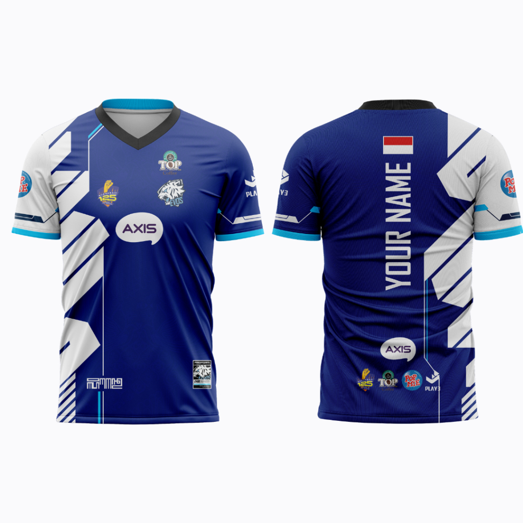 เสื้อ Evos E-Sport สําหรับผู้ใหญ่ & เด็ก ฟรีชื่อที่กําหนดเอง