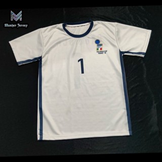 เสื้อกีฬาแขนสั้น พิมพ์ลาย Jersey Italy 1998