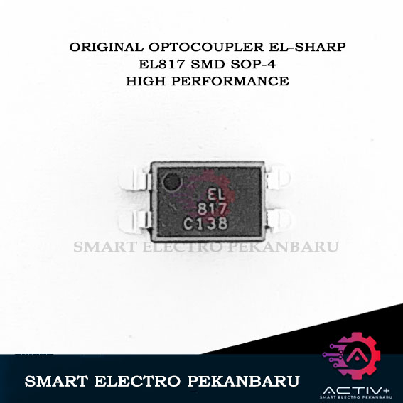 ต้นฉบับ OPTOCOUPLER EL817 EL-SHARP SMD SOP-4 EL 817 DIP PHOTOTRANSATOR PHOTOCOUPLER Optocoupler SOP4