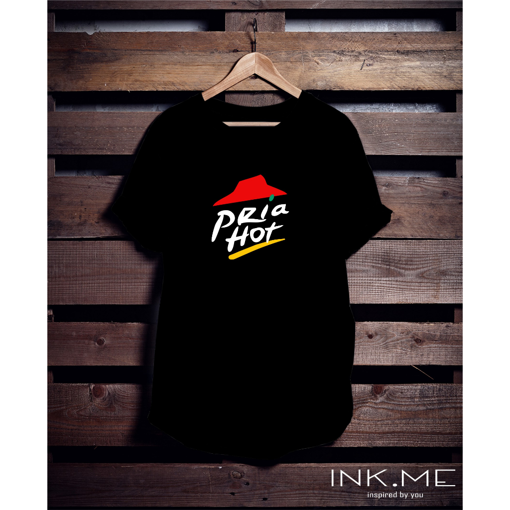 PIZZA T-SHIRT HUT TSHIRT / ผู้ชาย HOT TSHIRT
