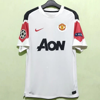 เสื้อกีฬาแขนสั้น ลายทีม Jersey MU UTD 2010