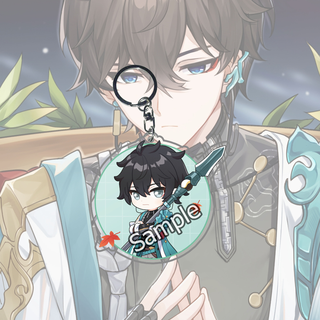 พวงกุญแจ GANTUNGAN Honkai Star Rail DanHeng - พวงกุญแจ - พวงกุญแจ - พวงกุญแจ - อะนิเมะ - เกม
