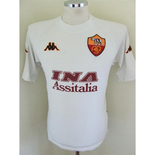 เสื้อกีฬาแขนสั้น พิมพ์ลาย Jersey ROMA 2000