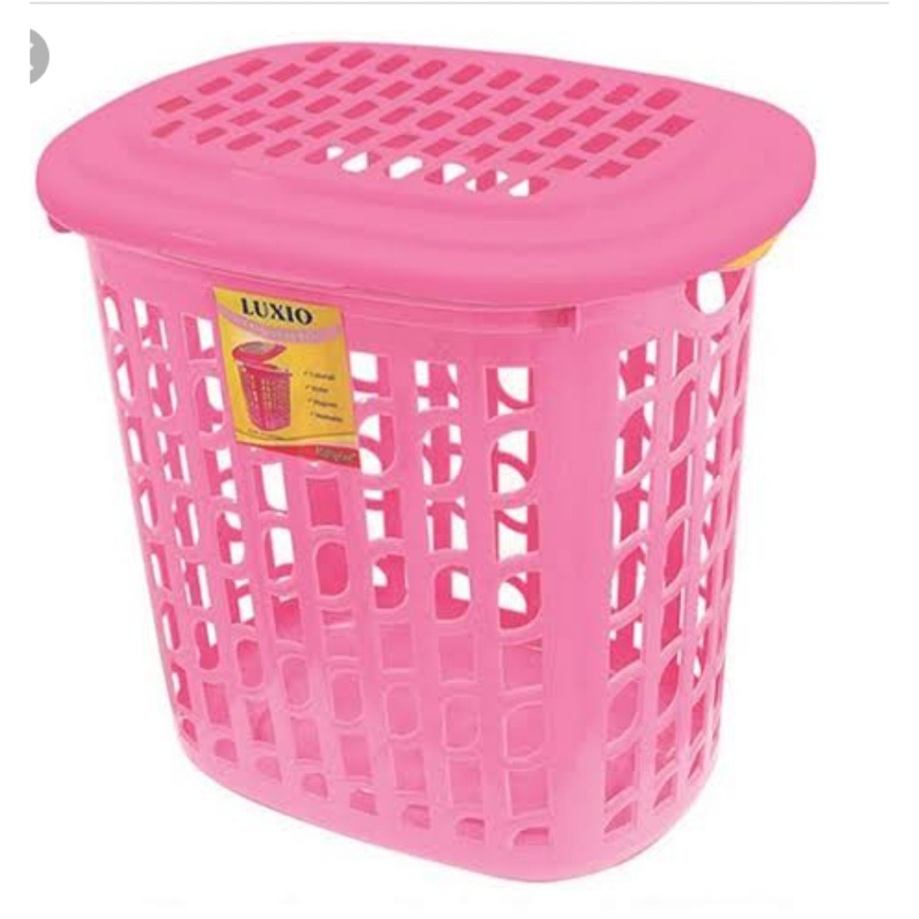 LAUNDRY BASKET CLOSED/DIRTY CLOTHES/LAUNDRY OVAL