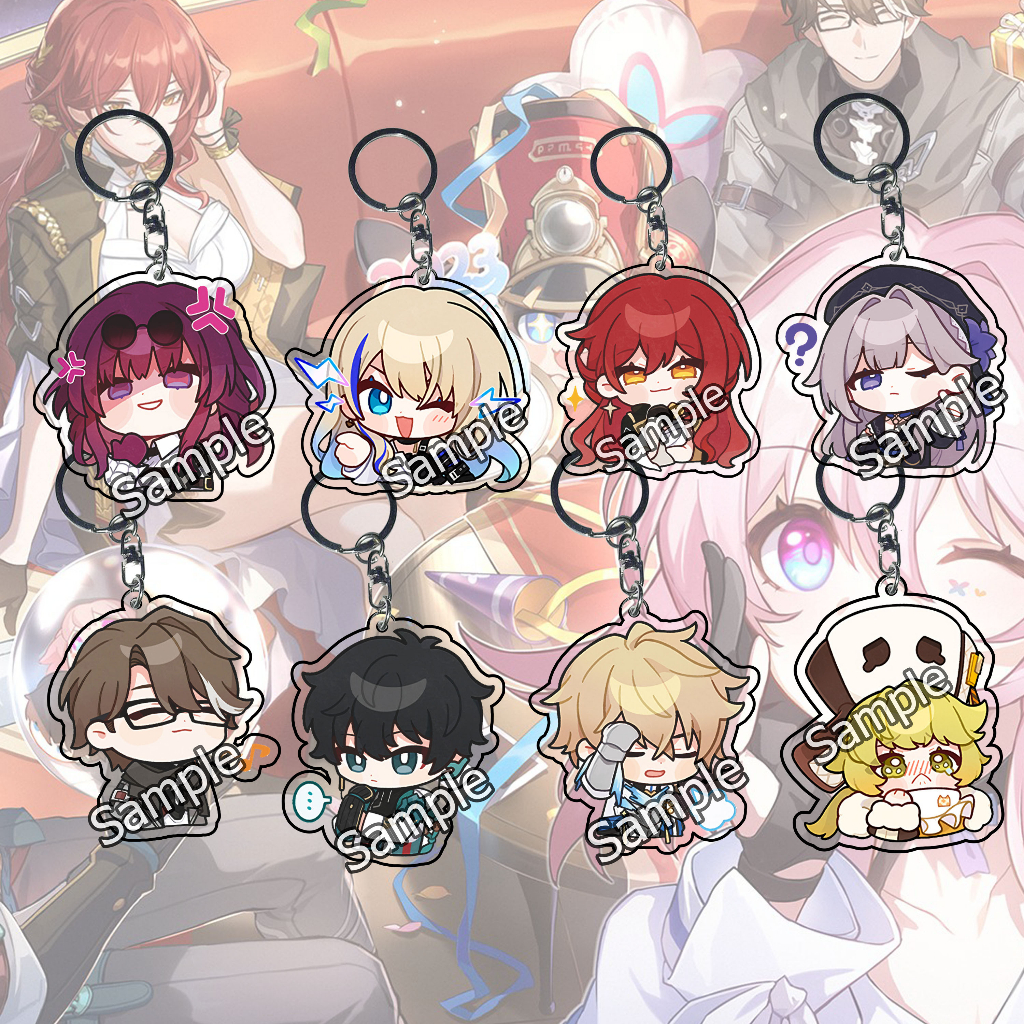 GANTUNGAN Honkai Star Rail Series 02 พวงกุญแจ - พวงกุญแจ - พวงกุญแจ - อะนิเมะ - เกม