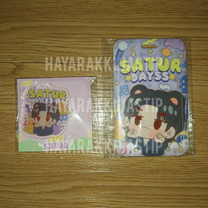 กระเป๋าใส่บัตร Jeff Saturn Fan Made