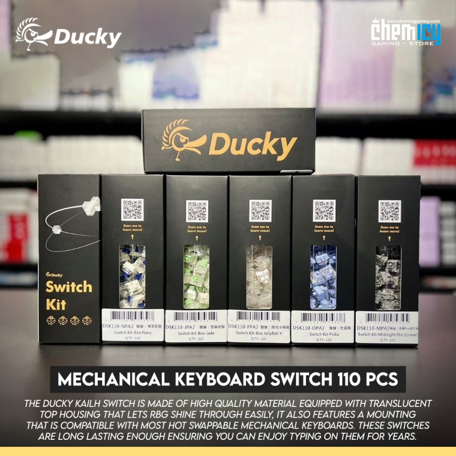 Ducky Switch Kit คีย์บอร์ดเชิงกล Kailah / TTC