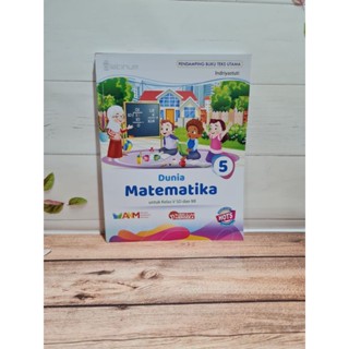 หนังสือใหม่ The World Of Mathematics Grade 5 SD Merdeka Curriculum