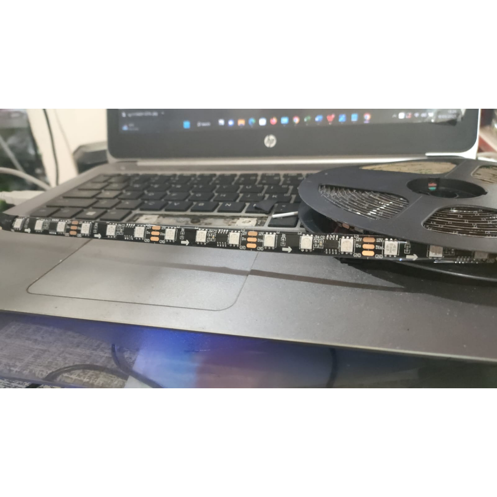 LED WS2811 12V กันน้ํา worldsemi IP65 ใช้ jell