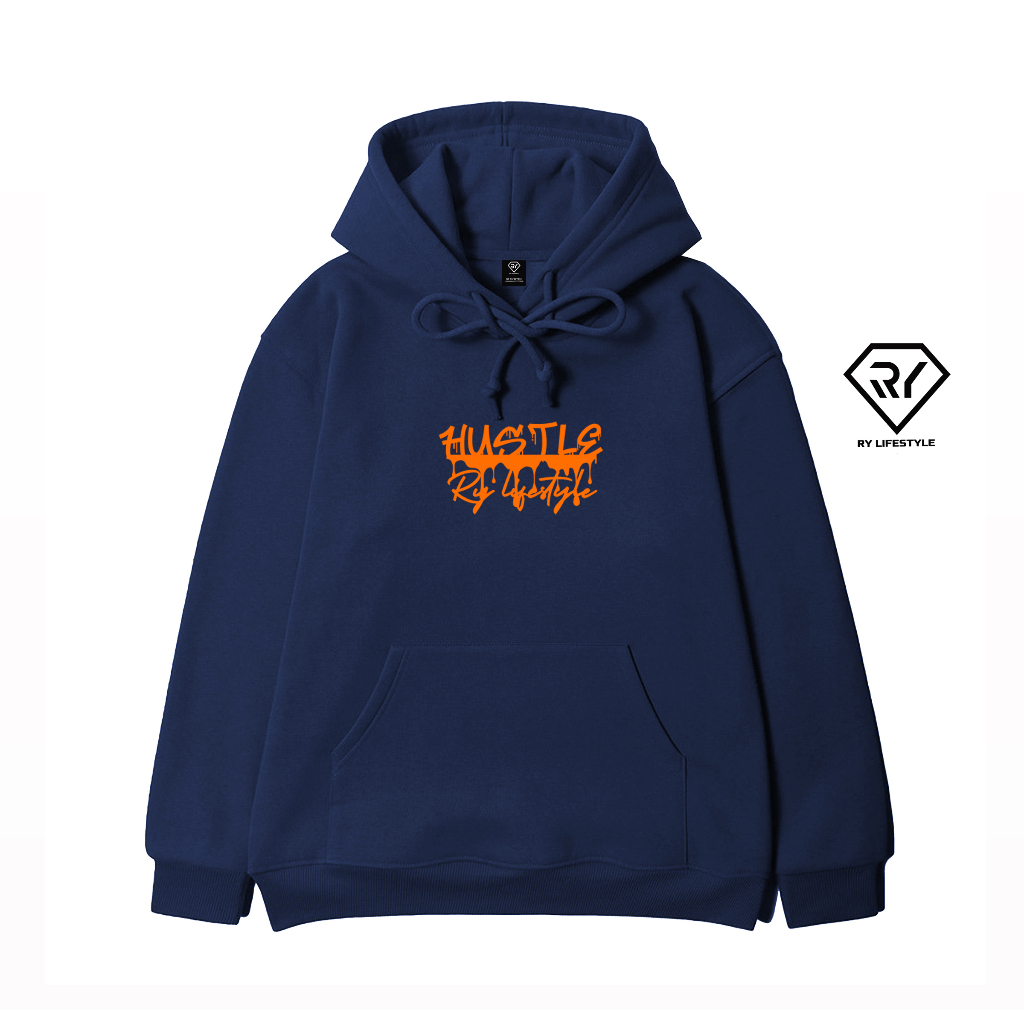 Ry Lifestyle Hoodie Shirt Ry Hustle Orange Simple Hoodie Shirt Hustle Ger