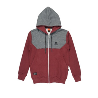 เสื้อกันหนาว มีฮู้ด ลายเลือด Vought 04 Maroon สีเทาเข้ม