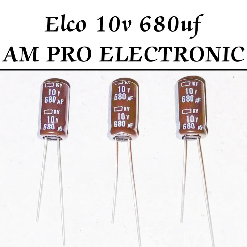 Elco 10v 680uf Elko ช็อกโกแลตทดแทน 470uf 1000uf