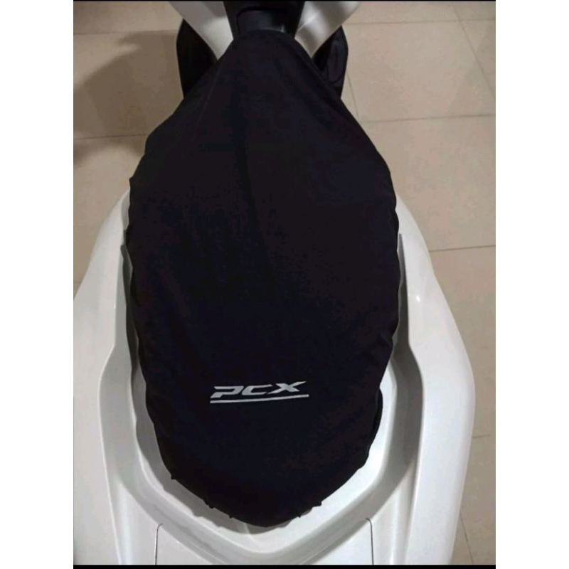 ผ้าคลุมเบาะมอเตอร์ไซค์ Honda PCX วัสดุ Taslan กันน้ํา