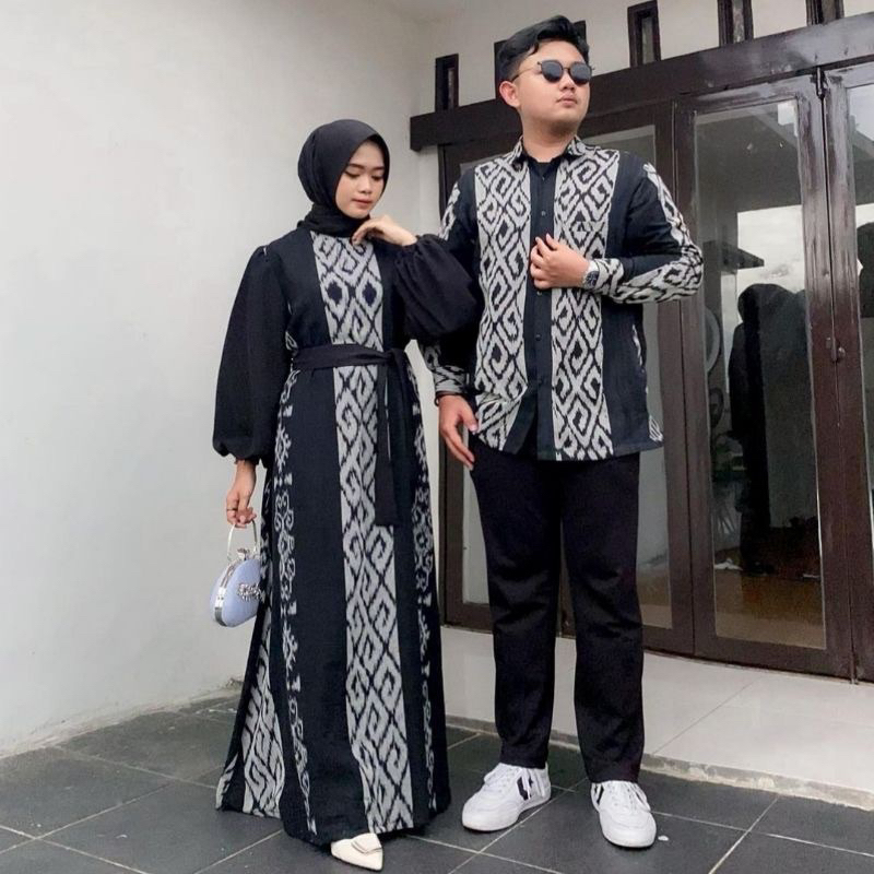 KEMEJA ANDIN WOVEN GAMIS 01 - ANDIN WOVEN CLOTHES - WOVEN SHIRT - COUPLE WOVEN CLOTHES