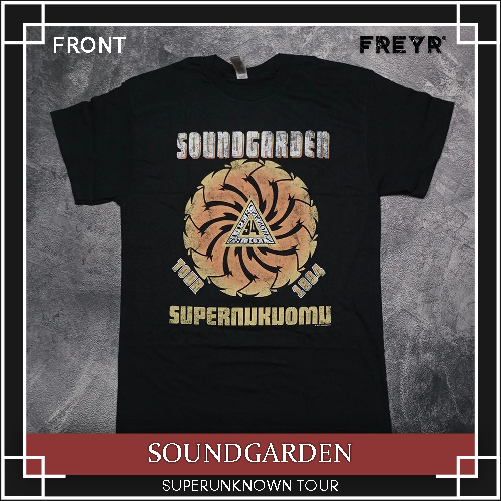 เสื้อยืดวง Soundgarden อย่างเป็นทางการ - Superunknown Tour Original