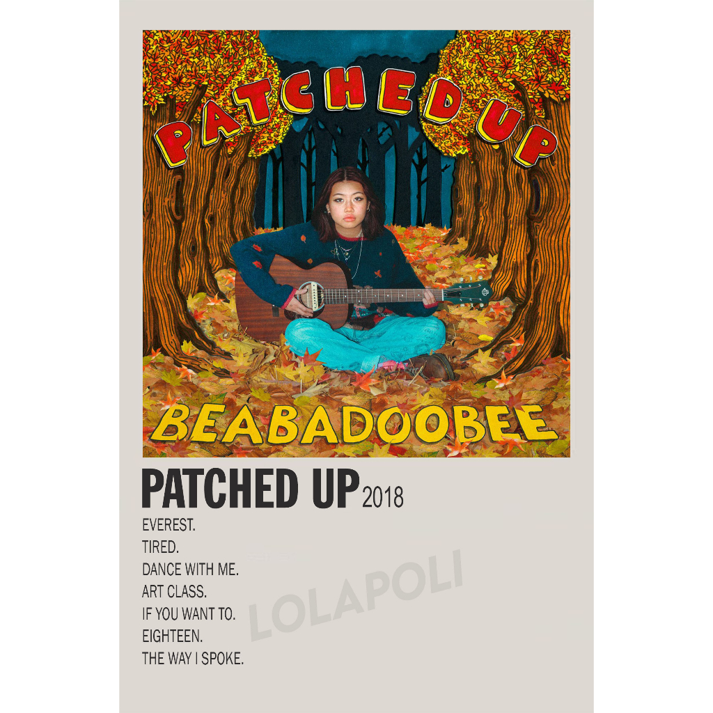 โปสเตอร์ปกอัลบั้ม Patch Up - Beabadoobee