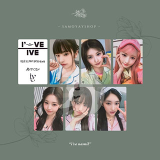 เคสโฟโต้การ์ด Ive IM Version 1 2 3 Jewel Case Pre-Order Benefit Pob Mmt Namil Soundwave Lucky Draw Yujin Gaeul Rei Wonyoung Liz Leeseo